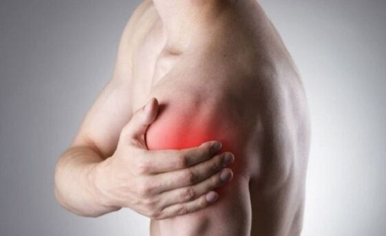 Glenohumeral arthritis as a cause of back pain under the left shoulder blade