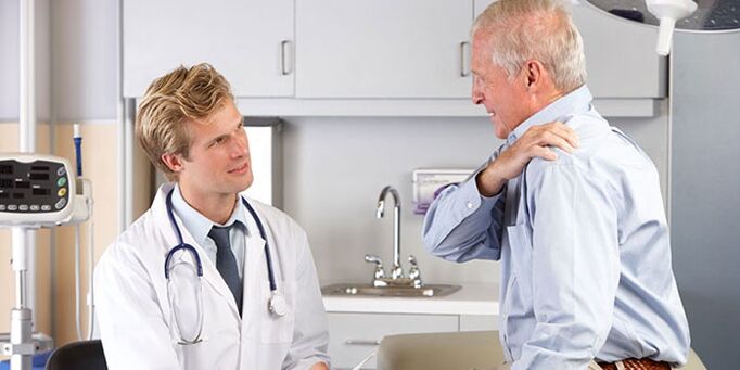 shoulder joint pain due to osteoarthritis